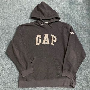 Vintage Gap Fleece Hoodie (distressed)